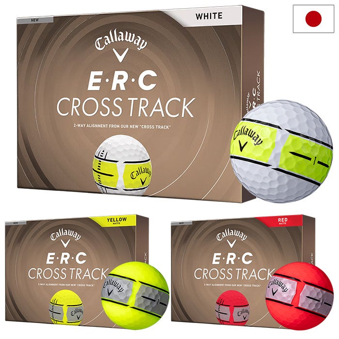 キャロウェイE・R・CCROSSTRACKボール12球入2026年モデルゴルフゴルフボール