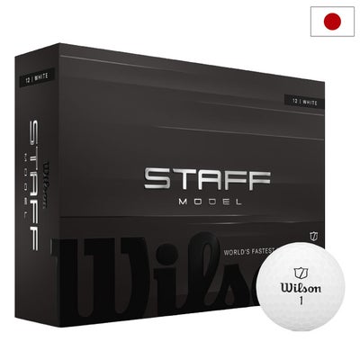 ウイルソンスタッフStaffModel4ピースゴルフボール1ダース(12個入り)2026年モデルWilson日本正規品
