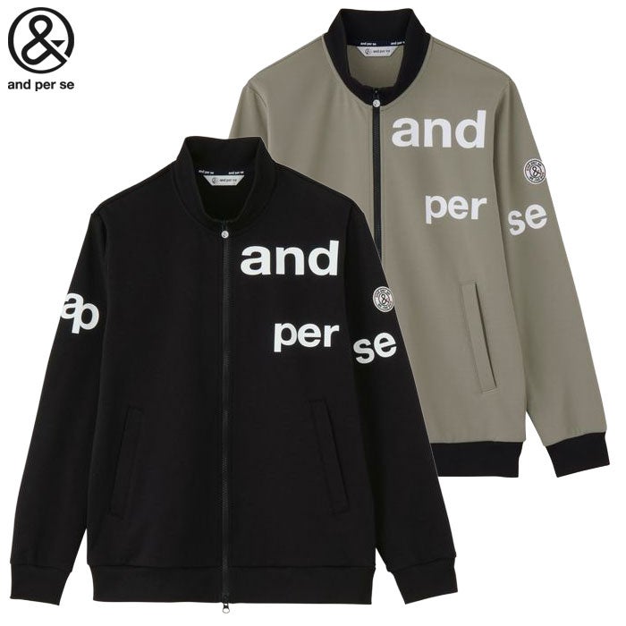 アンパスィブルゾン長袖メンズandperse2026春夏モデル日本正規品