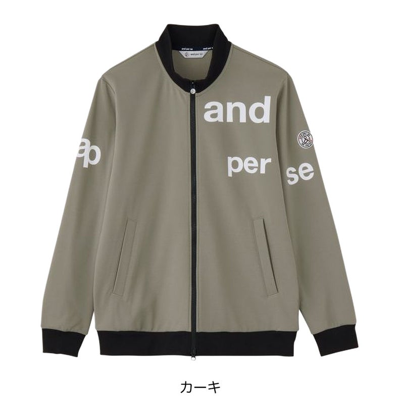 アンパスィブルゾン長袖メンズandperse2026春夏モデル日本正規品