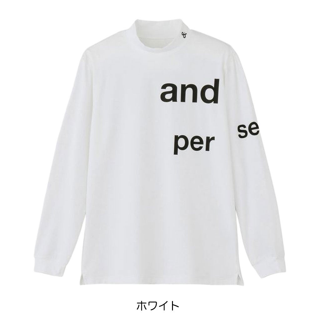 アンパスィシャツ長袖メンズandperse2026春夏モデル日本正規品