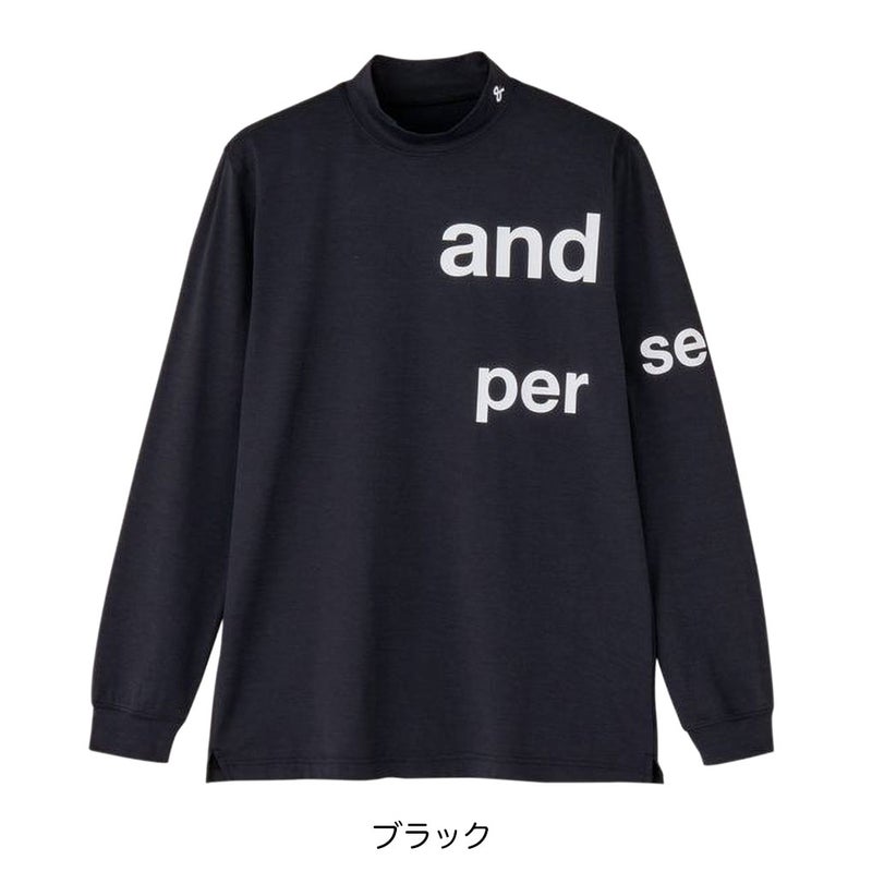 アンパスィシャツ長袖メンズandperse2026春夏モデル日本正規品