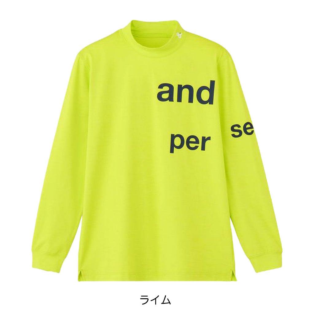 アンパスィシャツ長袖メンズandperse2026春夏モデル日本正規品