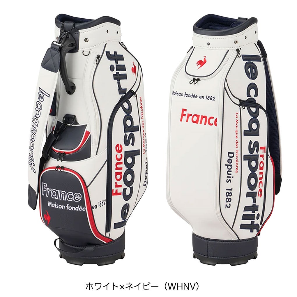 ルコックスポルティフキャディバッグ9.5型ゴルフlecoqsportifgolf日本正規品