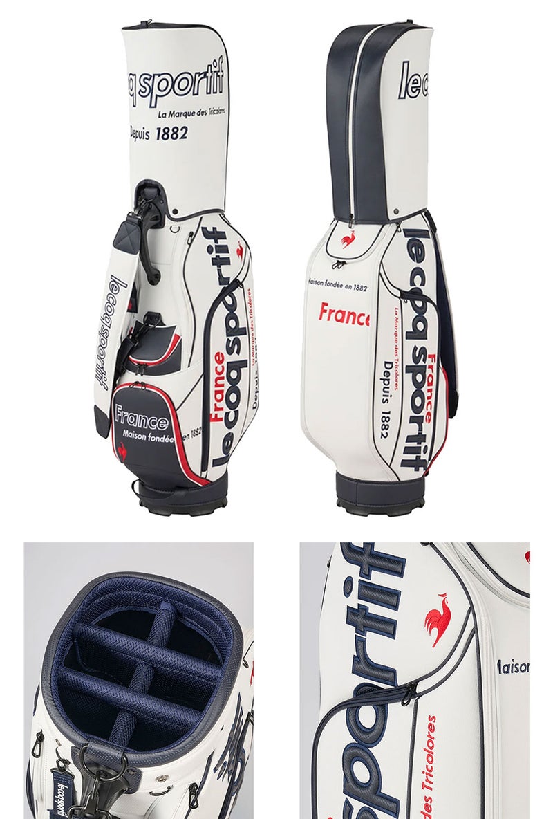 ルコックスポルティフキャディバッグ9.5型ゴルフlecoqsportifgolf日本正規品