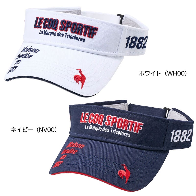 ルコックスポルティフサンバイザーメンズlecoqsportifGOLF日本正規品