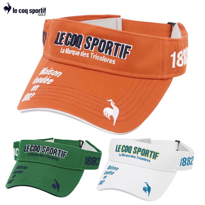 ルコックスポルティフサンバイザーメンズlecoqsportifGOLF日本正規品