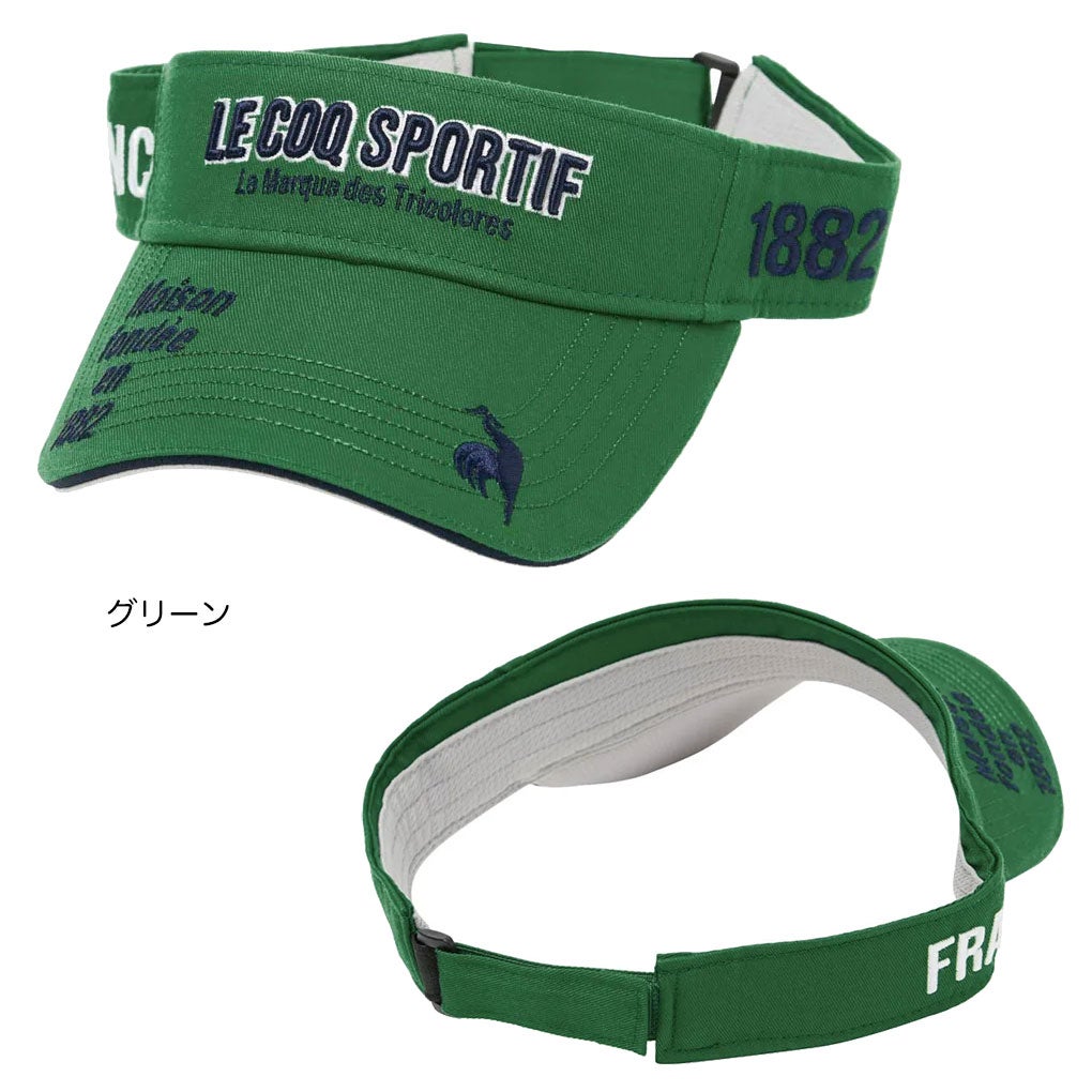 ルコックスポルティフサンバイザーメンズlecoqsportifGOLF日本正規品