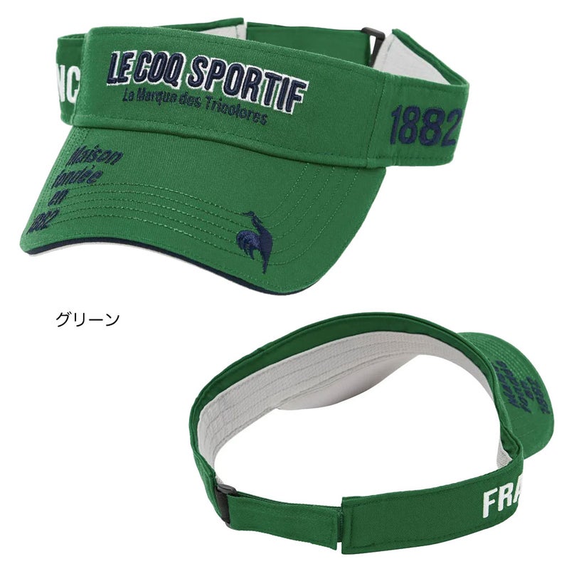 ルコックスポルティフサンバイザーメンズlecoqsportifGOLF日本正規品