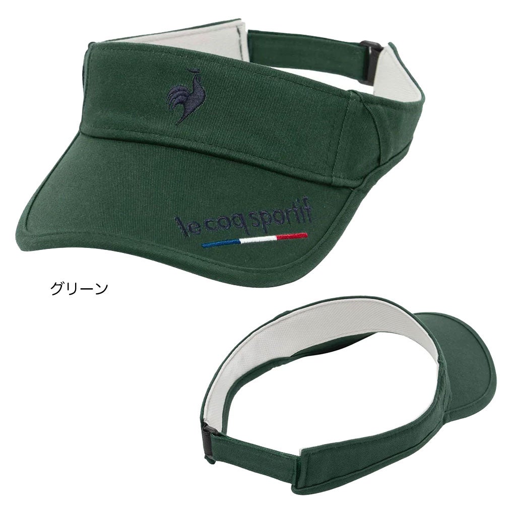 ルコックスポルティフサンバイザーメンズlecoqsportifGOLF日本正規品