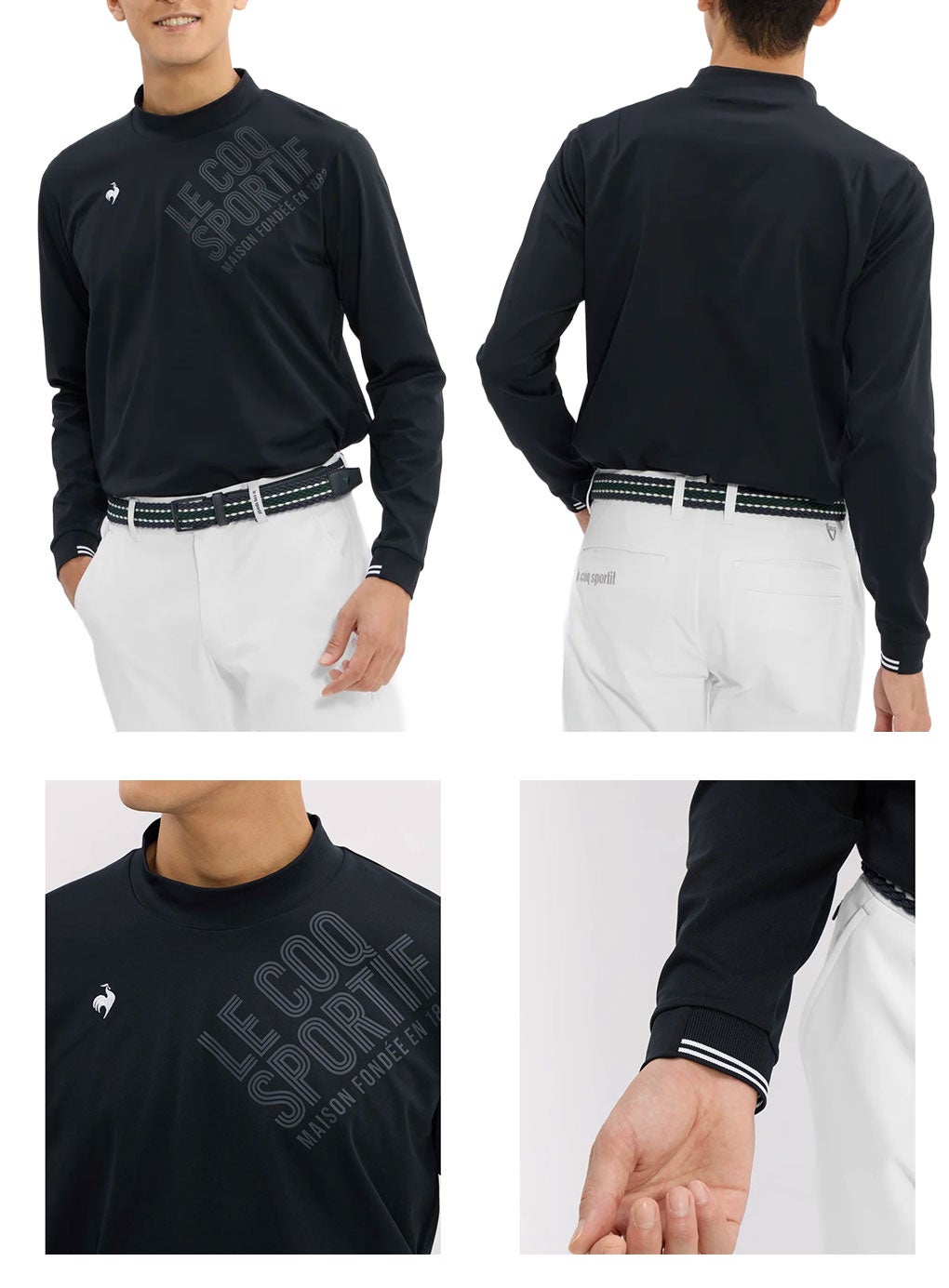 ルコックスポルティフシャツメンズゴルフウェアゴルフ2026春夏モデル日本正規品