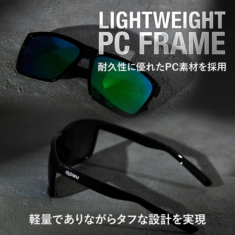 偏光レンズサングラスSTDSUNGLASSBLACKジーパーズオリジナル