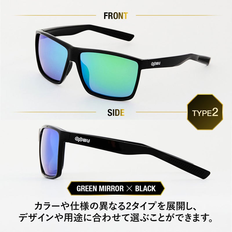 偏光レンズサングラスSTDSUNGLASSBLACKジーパーズオリジナル