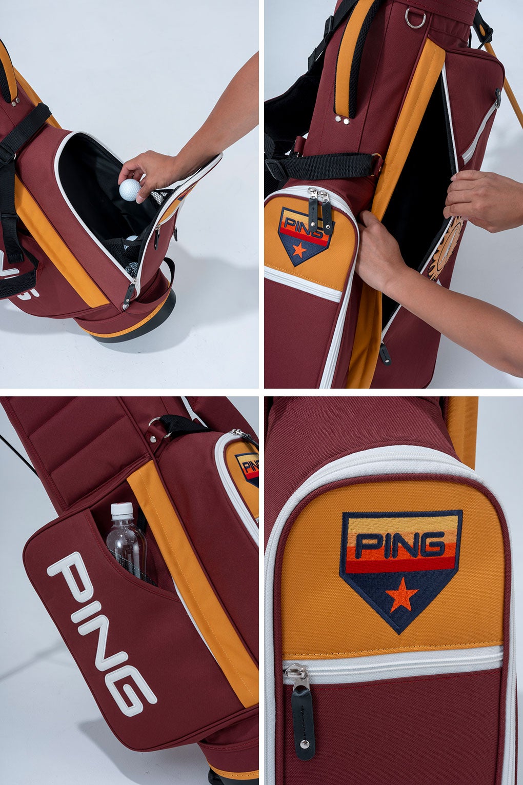 PING ピン CB-N2603 レトロスタンド 9型 キャディバッグ スタンド