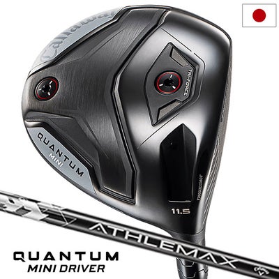 キャロウェイQUANTUMMINIドライバーメンズ右用カーボンシャフト日本正規品2026年モデル