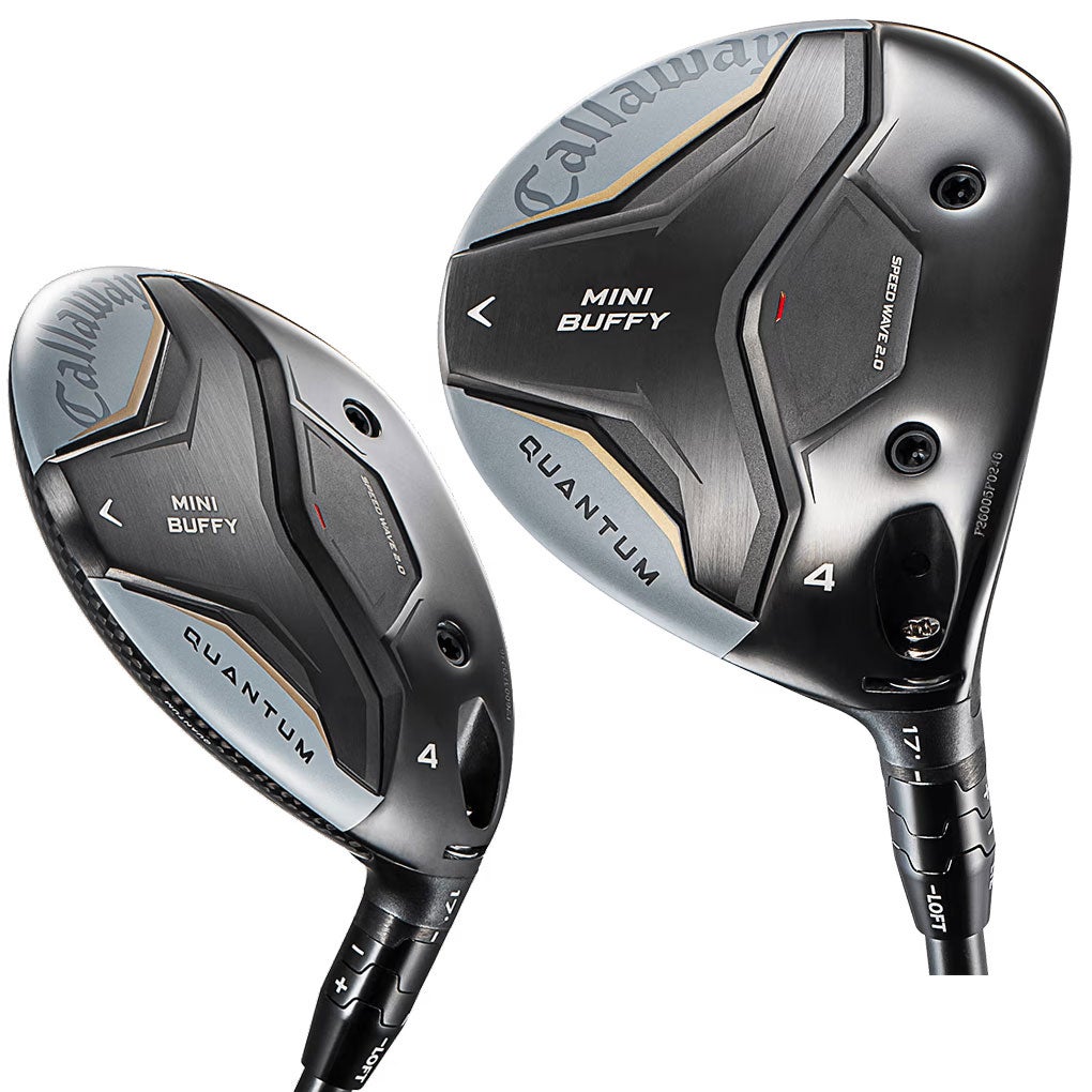 キャロウェイQUANTUMMINIBUFFYフェアウェイウッドメンズ右用カーボンシャフト日本正規品2026年モデル