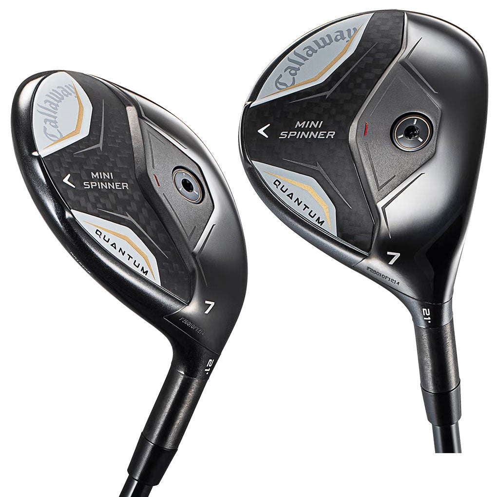キャロウェイQUANTUMMINISPINNERフェアウェイウッドメンズ右用カーボンシャフト日本正規品2026年モデル