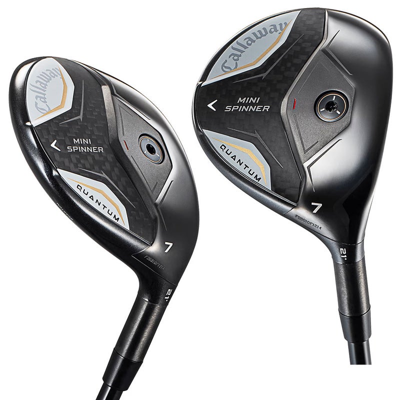 キャロウェイQUANTUMMINISPINNERフェアウェイウッドメンズ右用カーボンシャフト日本正規品2026年モデル