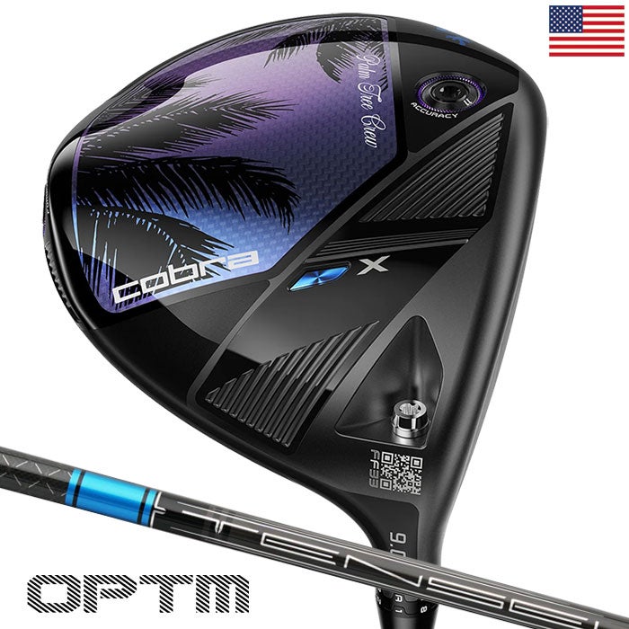 コブラOPTMOPTMXPalmTreeCrewドライバーメンズ右用カーボンUSA直輸入品2026年モデル