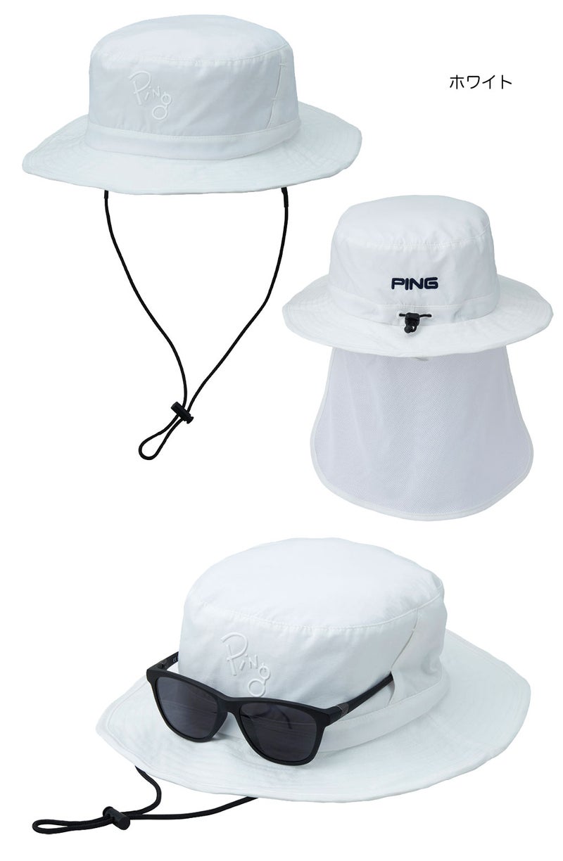 PINGピンHW-U2606ウォーターリペレントハットメンズ帽子ゴルフキャップ2026春夏モデル追加カラーモデル日本正規品