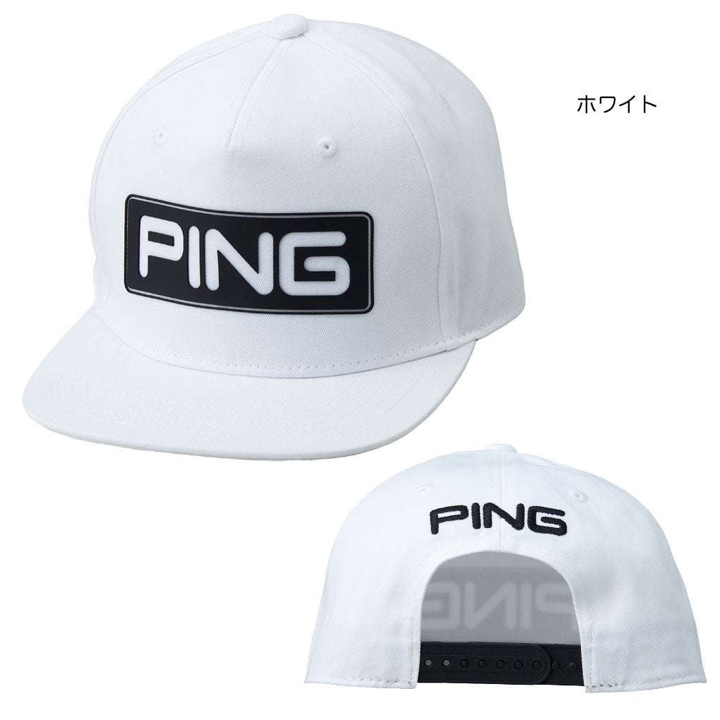 PINGピンHW-U2608キャンディーバーフラットビルキャップメンズ帽子ゴルフキャップ2026春夏モデル追加カラーモデル日本正規品