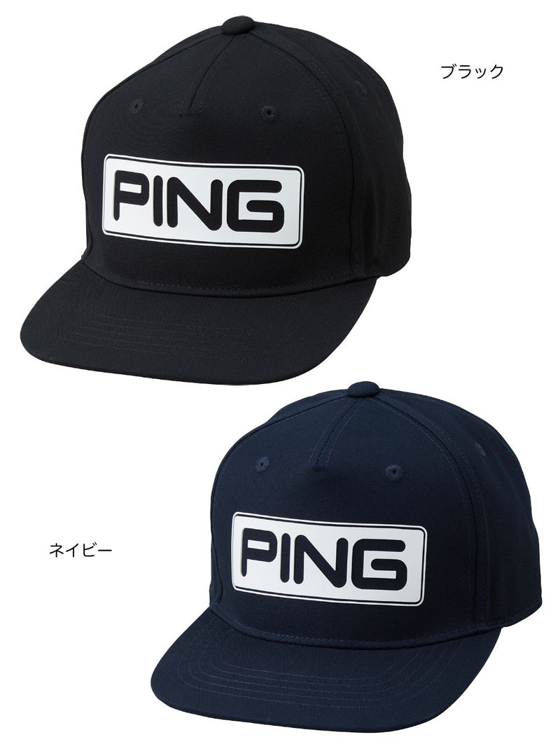 PINGピンHW-U2608キャンディーバーフラットビルキャップメンズ帽子ゴルフキャップ2026春夏モデル追加カラーモデル日本正規品