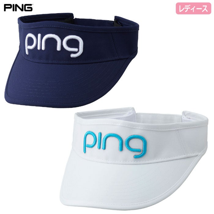 PINGピンHW-L2502ツアーバイザーレディース帽子ゴルフキャップ2026春夏モデル追加カラーモデル日本正規品