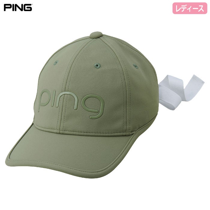 PINGピンHW-L2503クールリボンキャップレディース帽子ゴルフキャップ2026春夏モデル追加カラーモデル日本正規品