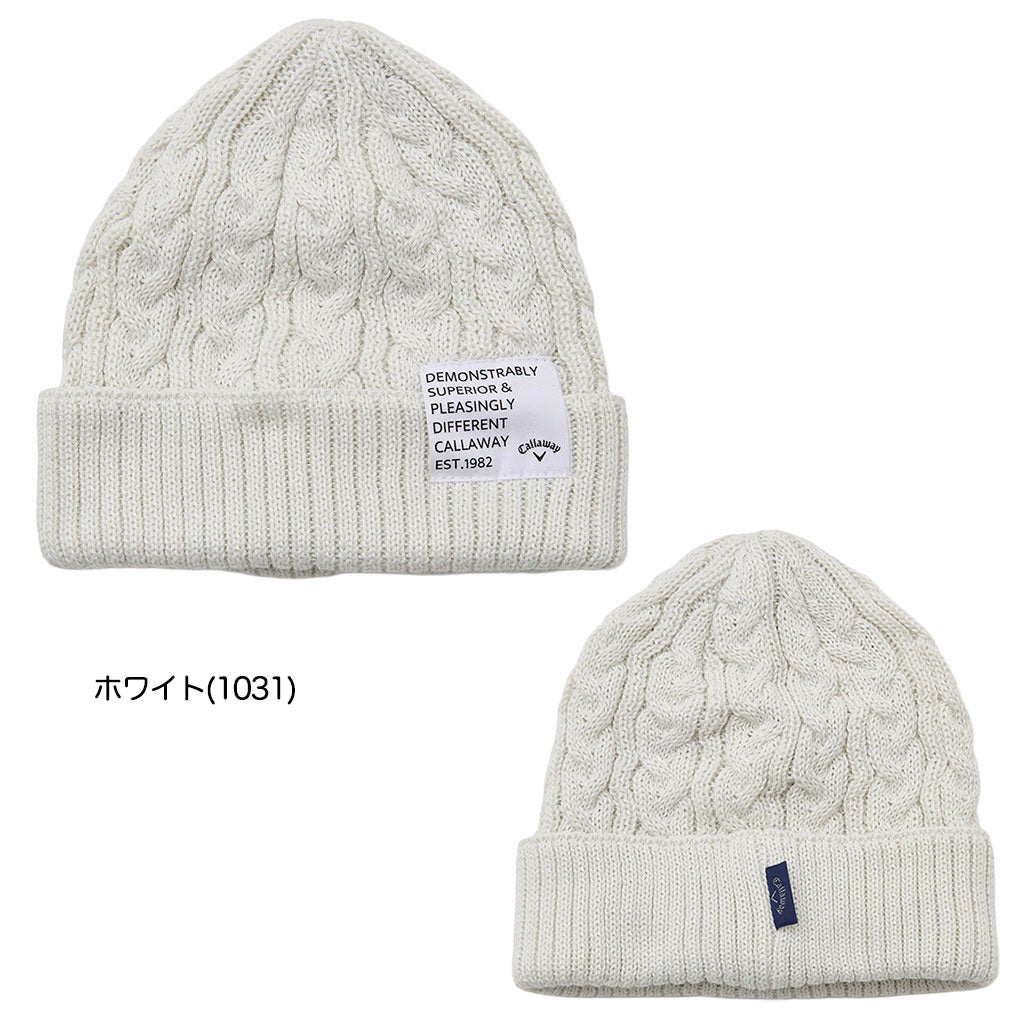 キャロウェイビーニーメンズゴルフキャップ帽子2025秋冬モデル日本正規品