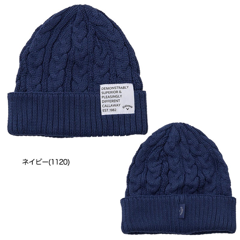 キャロウェイビーニーメンズゴルフキャップ帽子2025秋冬モデル日本正規品