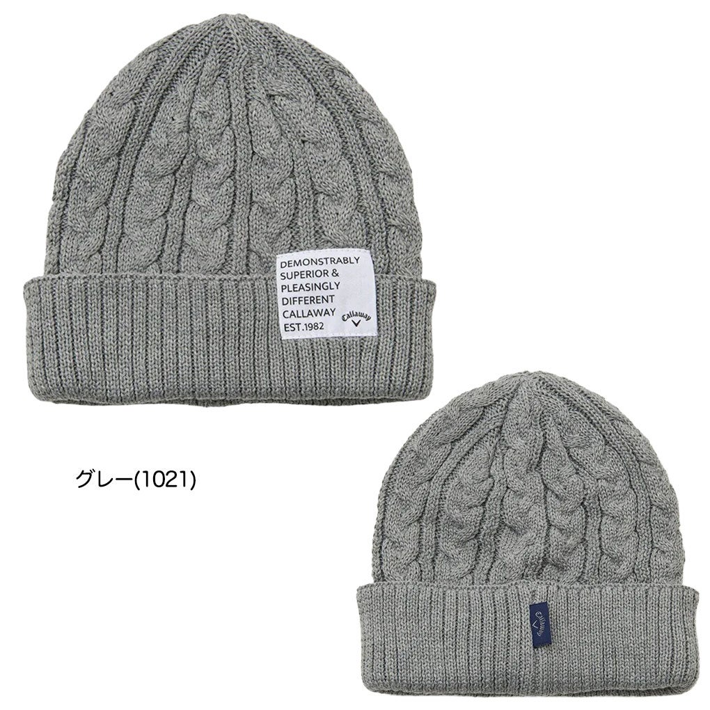 キャロウェイビーニーメンズゴルフキャップ帽子2025秋冬モデル日本正規品