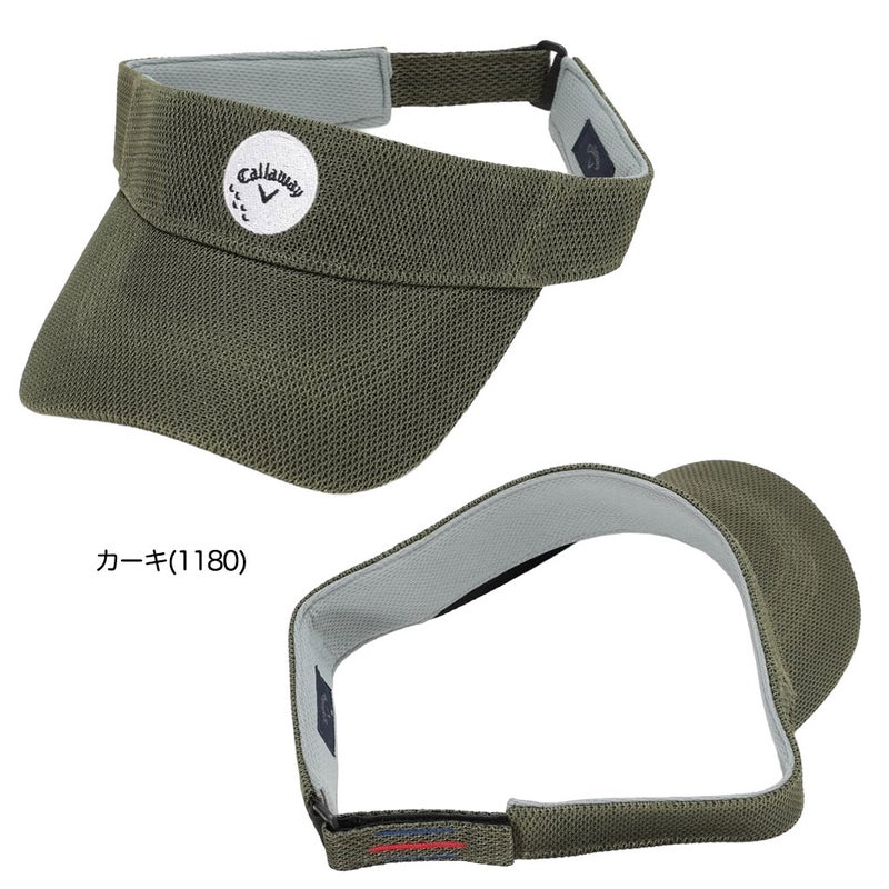 キャロウェイサンバイザーメンズゴルフウェア2026春夏モデル日本正規品