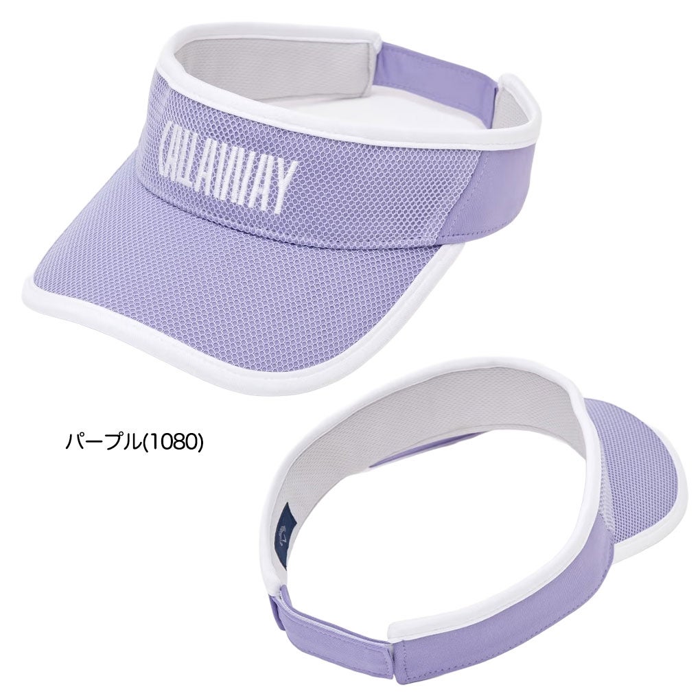 キャロウェイサンバイザーレディースゴルフウェア2026春夏モデル日本正規品