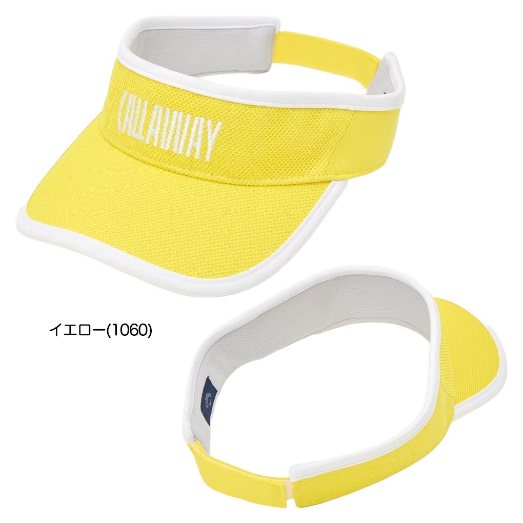 キャロウェイサンバイザーレディースゴルフウェア2026春夏モデル日本正規品