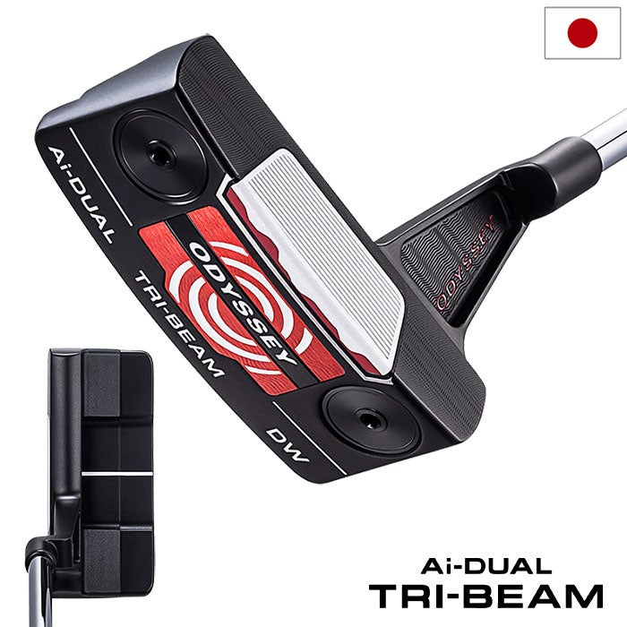 1/23発売】オデッセイ Ai-DUAL Square 2 Square 1/2-BALL MAX パター