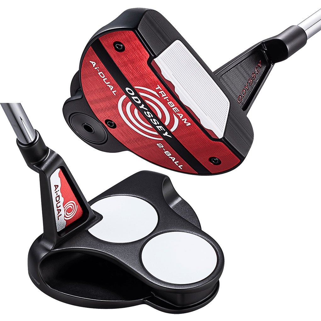 オデッセイ Ai-DUAL TRI-BEAM 2-BALL パター メンズ 右用 スチール