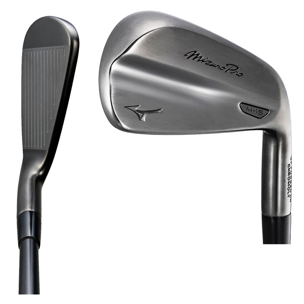 数量限定】ミズノ Mizuno Pro M-15 アイアン グレーIP仕上げ 6本セット