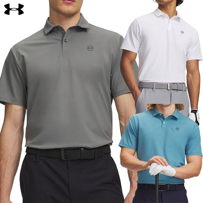 アンダーアーマシャツメンズゴルフウェアゴルフUNDERARMOUR2026春夏モデル日本正規品