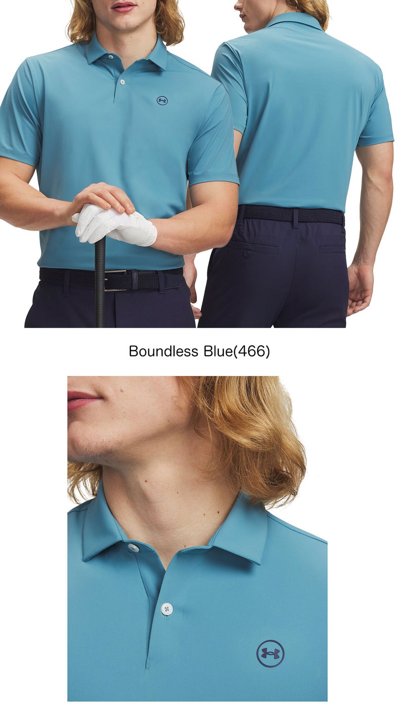 アンダーアーマシャツメンズゴルフウェアゴルフUNDERARMOUR2026春夏モデル日本正規品