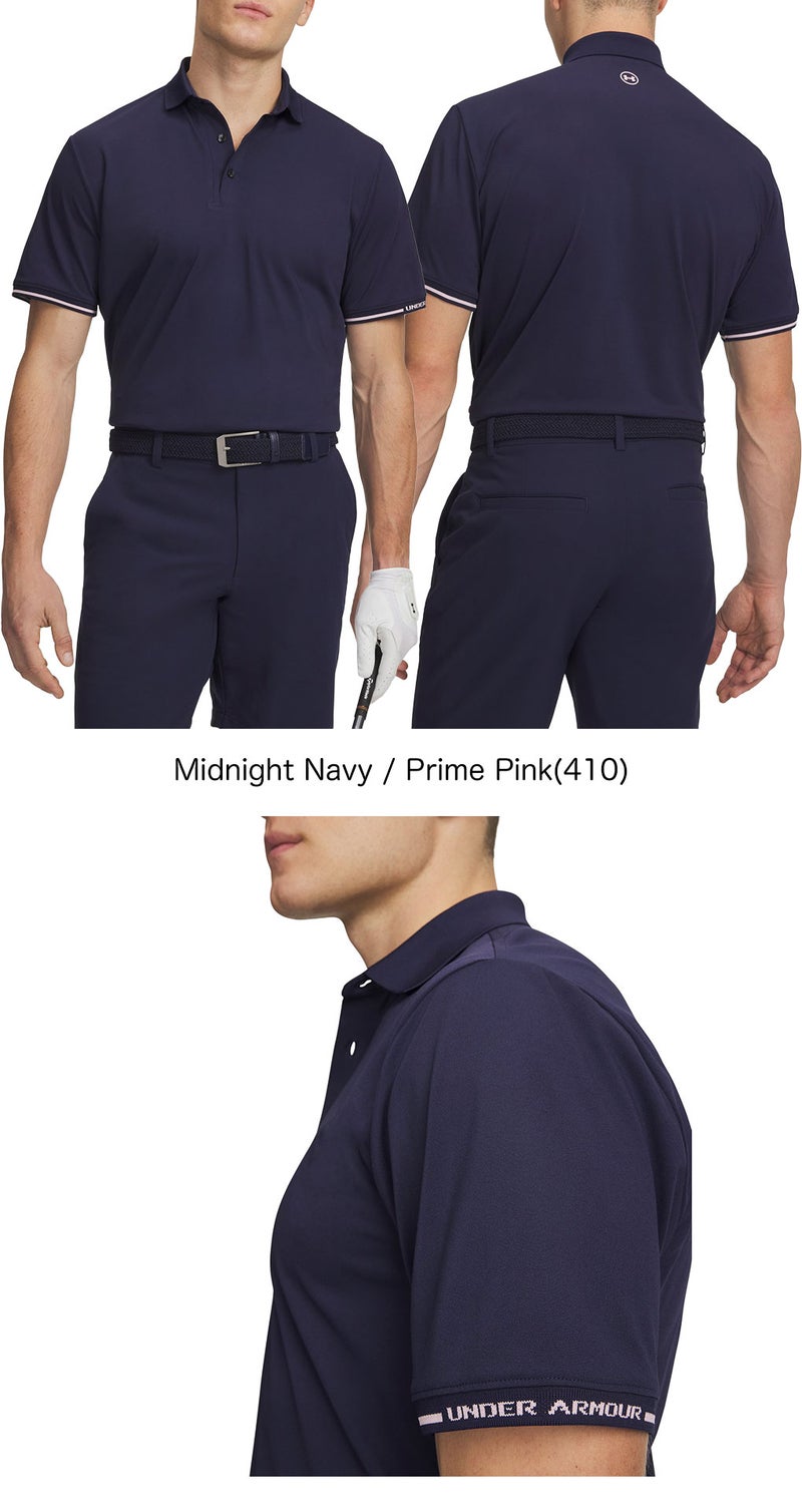 アンダーアーマシャツメンズゴルフウェアゴルフUNDERARMOUR2026春夏モデル日本正規品