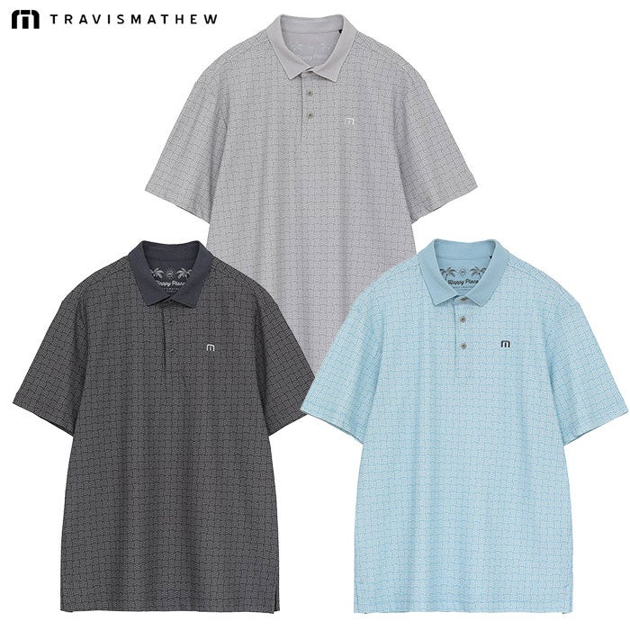 トラヴィスマシューシャツメンズゴルフウェアトップスTravisMathew2026春夏モデル日本正規品