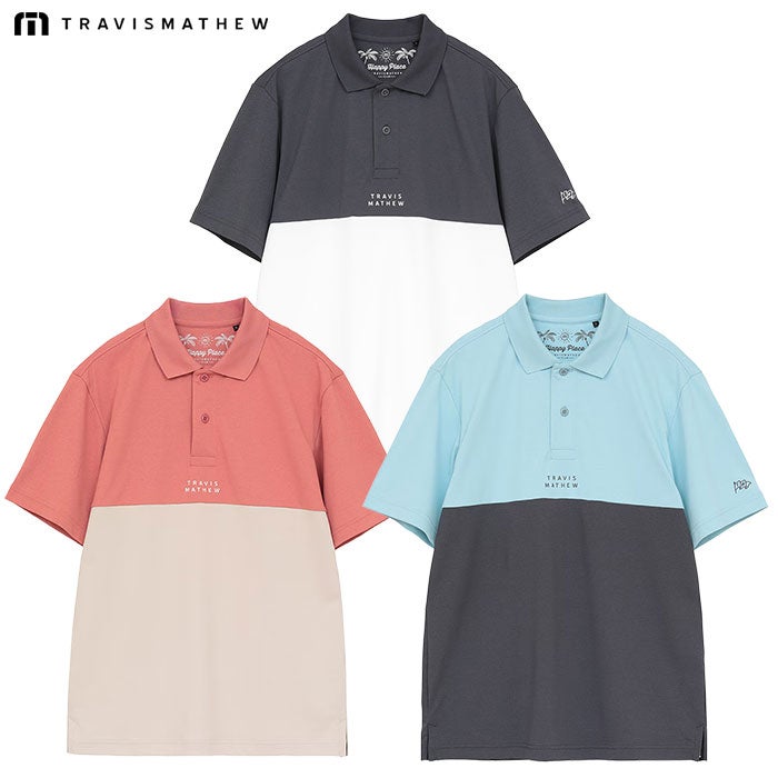 トラヴィスマシューシャツメンズゴルフウェアトップスTravisMathew2026春夏モデル日本正規品
