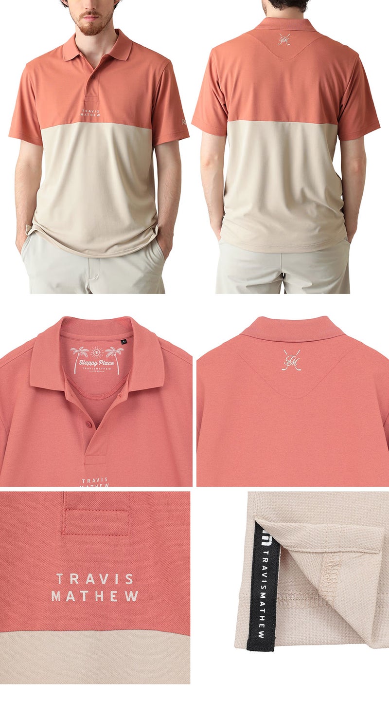 トラヴィスマシューシャツメンズゴルフウェアトップスTravisMathew2026春夏モデル日本正規品