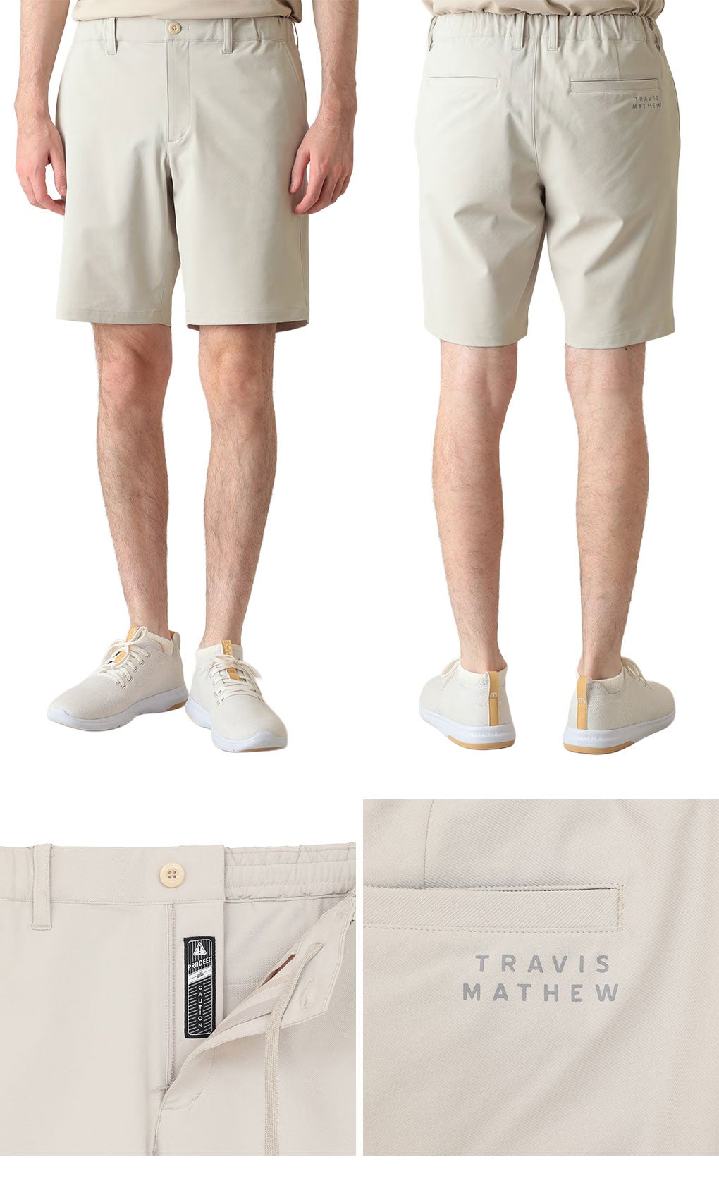 TRAVISMATHEW ツイルストレッチ ショートパンツ トラヴィスマシュー ツイルストレッチ機能ショートパンツ 7AN044