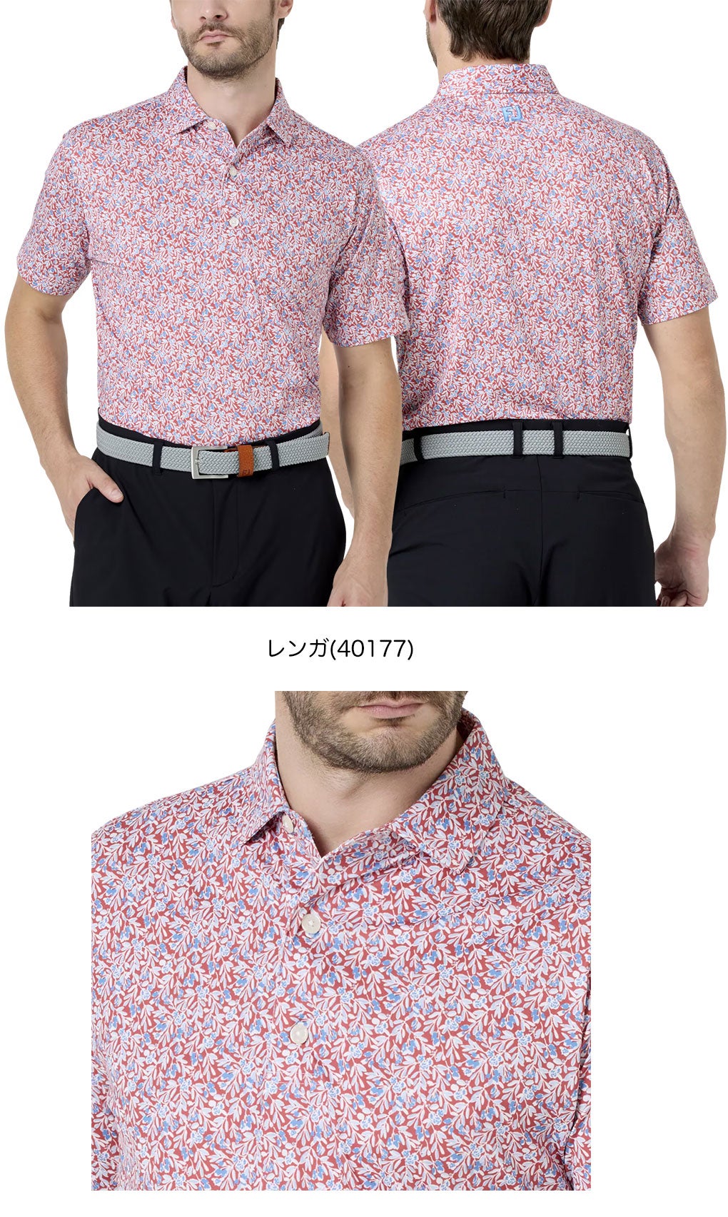 フットジョイシャツメンズゴルフウェアFOOTJOY2026春夏モデル日本正規品