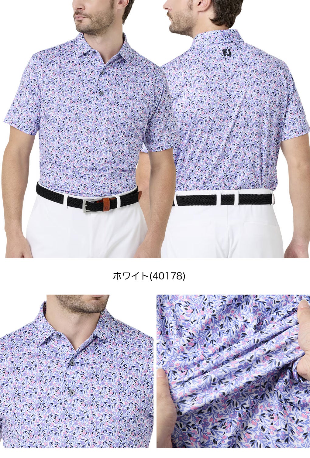 フットジョイシャツメンズゴルフウェアFOOTJOY2026春夏モデル日本正規品