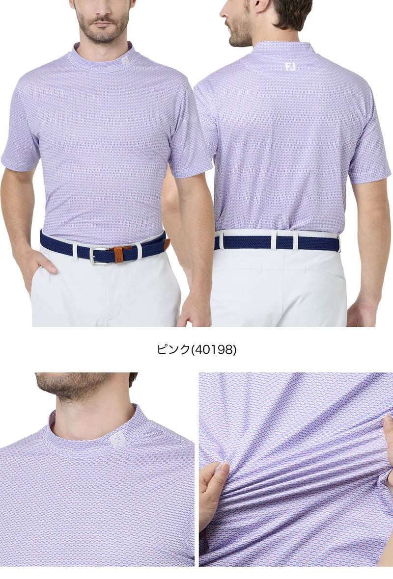 フットジョイシャツメンズゴルフウェアFOOTJOY2026春夏モデル日本正規品