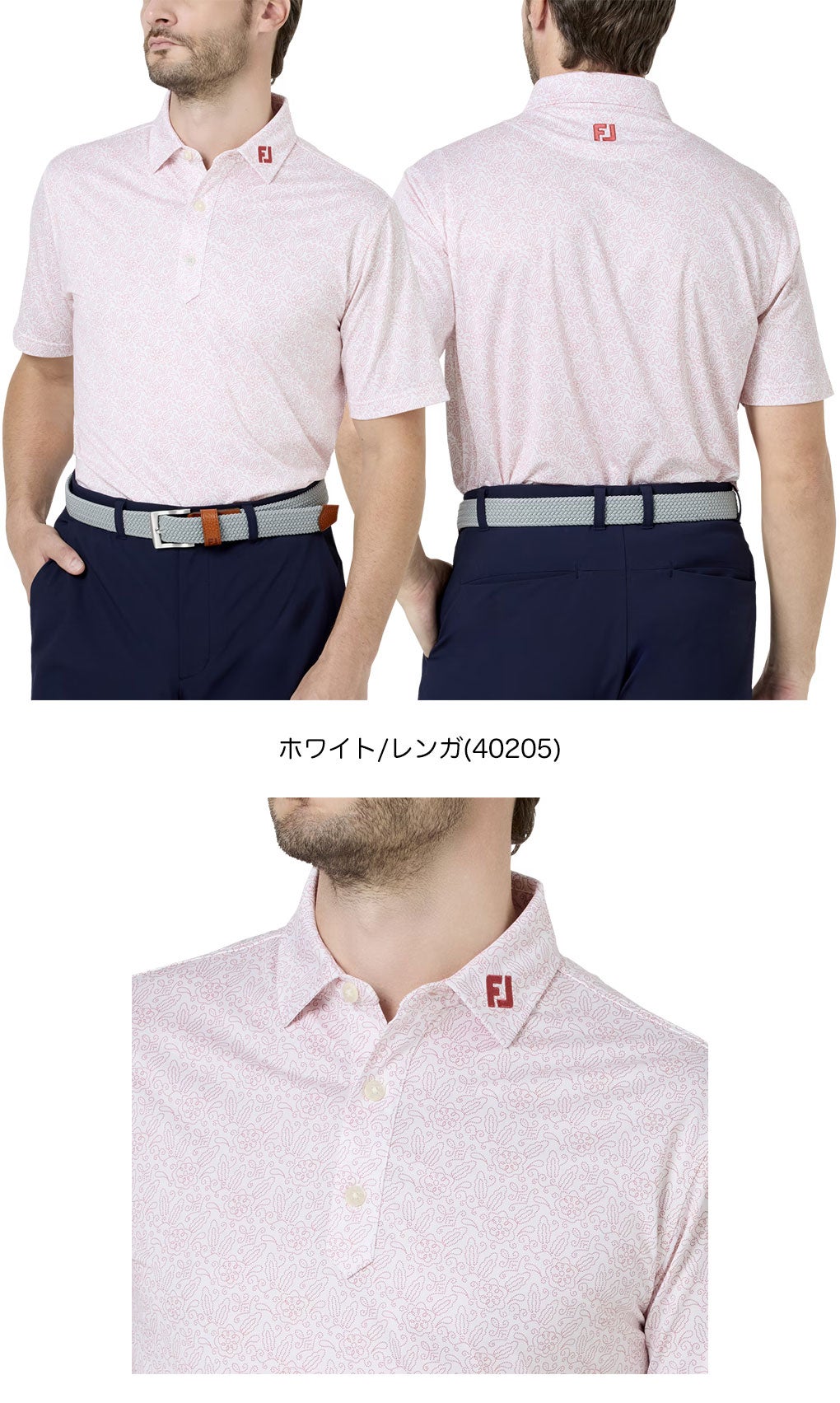 フットジョイシャツメンズゴルフウェアFOOTJOY2026春夏モデル日本正規品