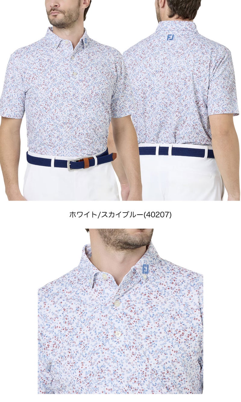 フットジョイシャツメンズゴルフウェアFOOTJOY2026春夏モデル日本正規品