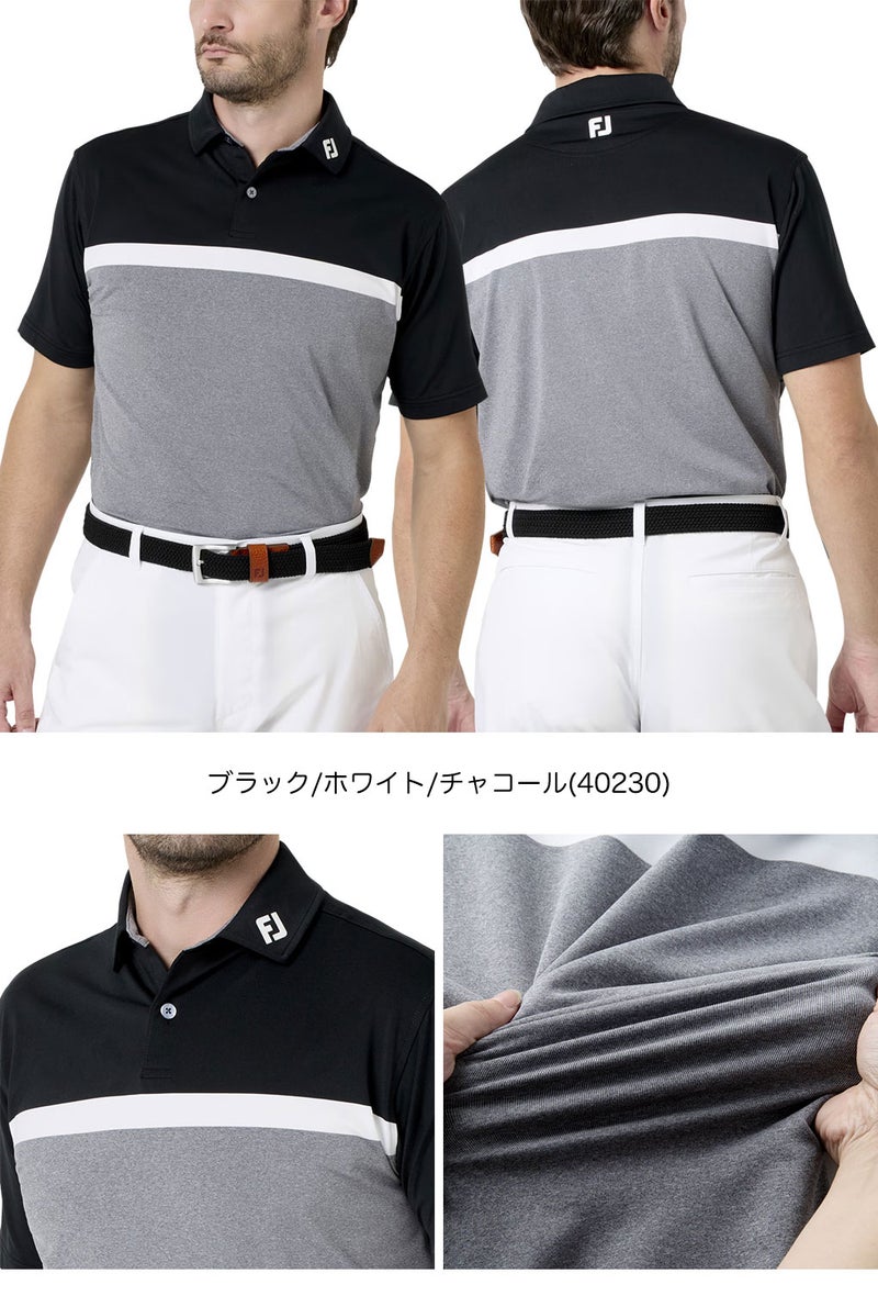 フットジョイシャツメンズゴルフウェアFOOTJOY2026春夏モデル日本正規品